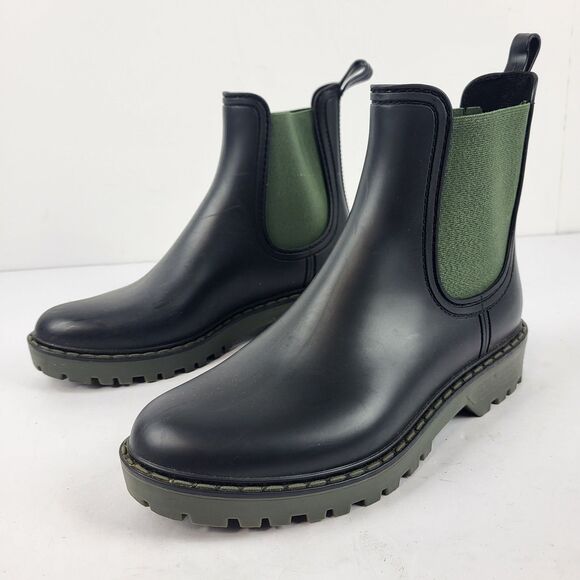 Toni Pons Cavour Chelsea Rain Ankle Boot Waterproof Black Size 6 - Picture 1 of 12